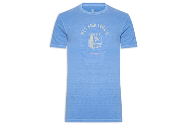 Camiseta Masculina Silkada Good Lookin - Azul