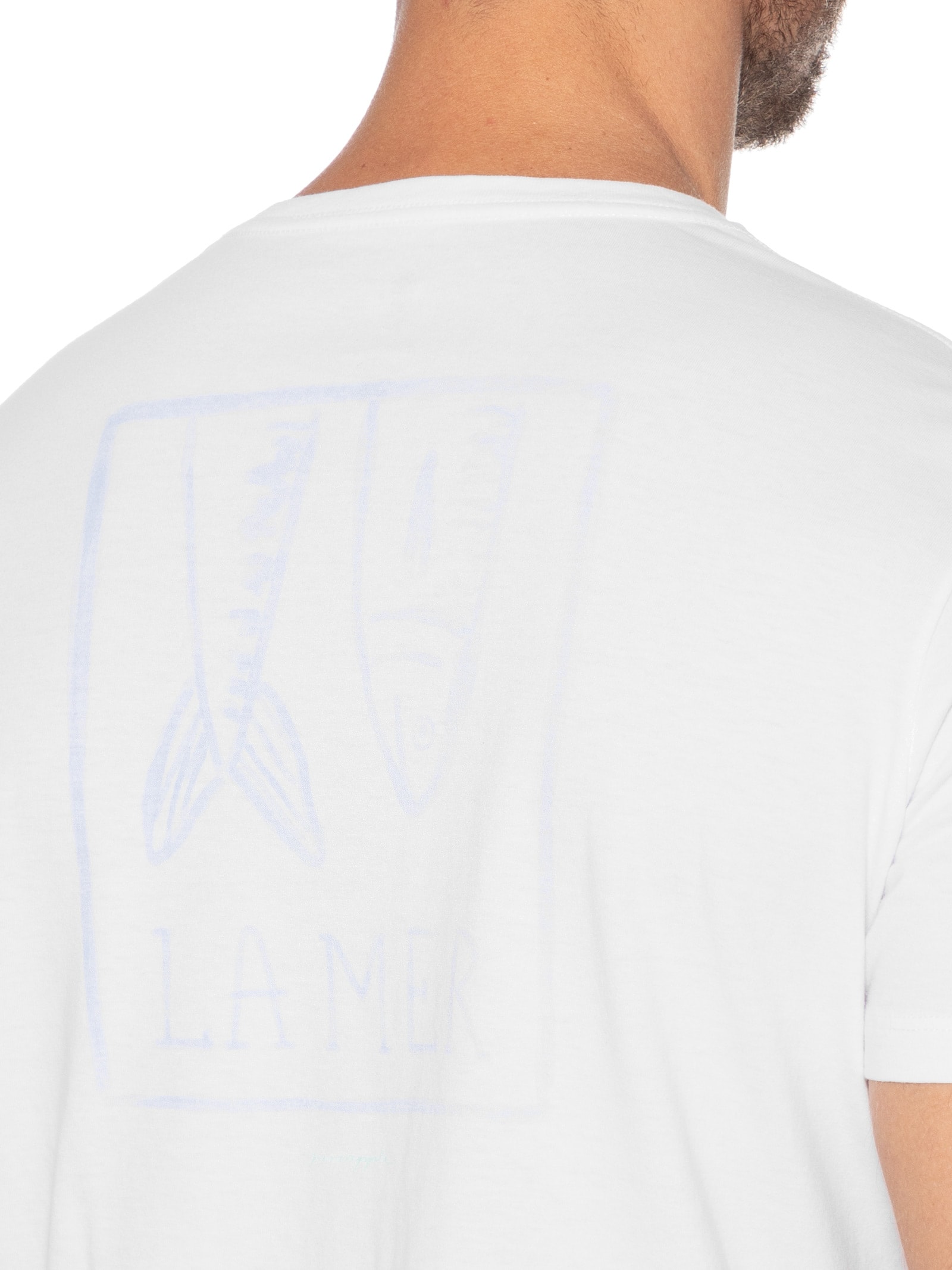 Camiseta Masculina Silkada La Mer Branco Pineapple