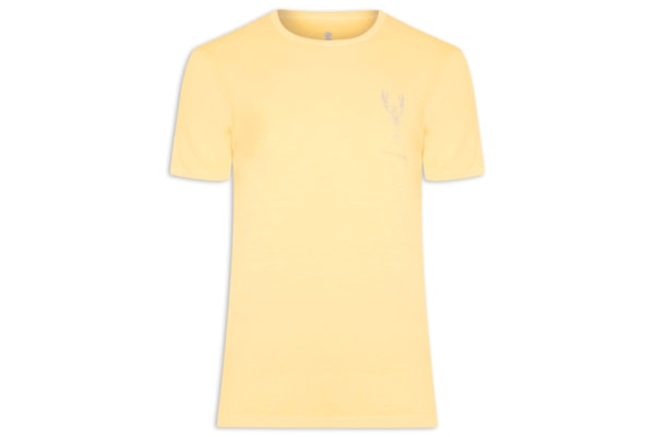 Camiseta Masculina Silkada Lagosta - Amarelo