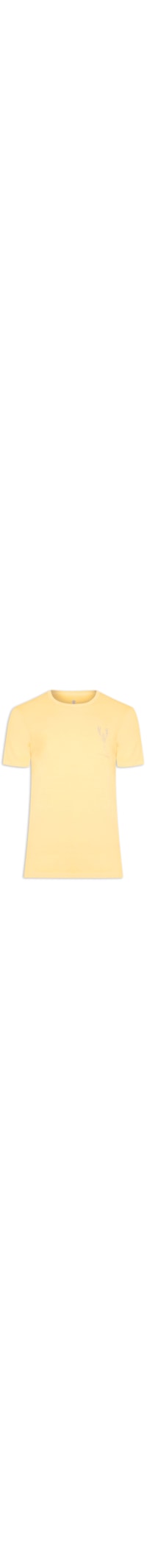 Camiseta Masculina Silkada Lagosta - Amarelo