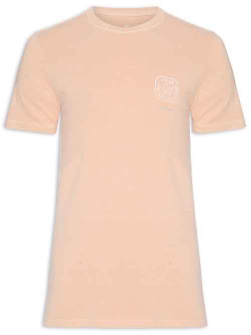 Camiseta Masculina Silkada Leblon – Laranja