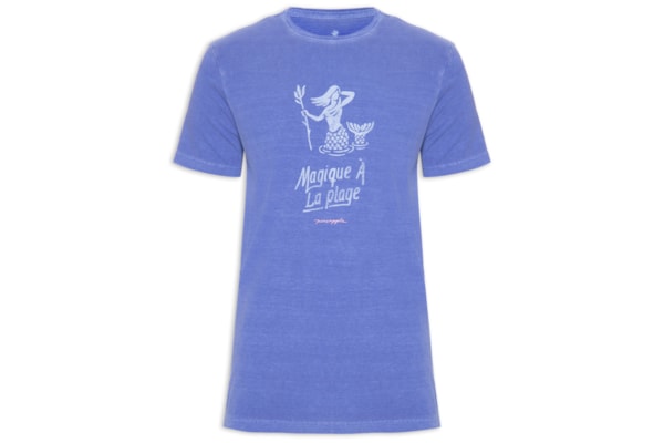 Camiseta Masculina Silkada Magique - Azul