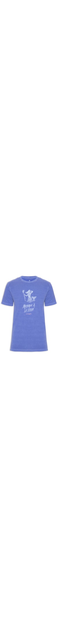 Camiseta Masculina Silkada Magique - Azul