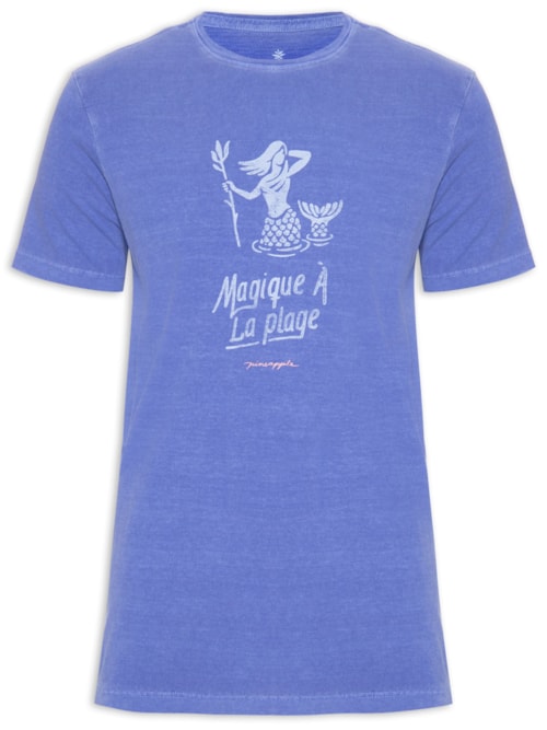 Camiseta Masculina Silkada Magique – Azul