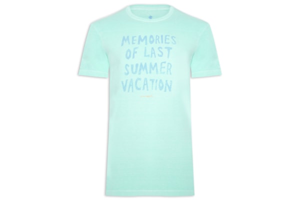 Camiseta Masculina Silkada Memories - Verde