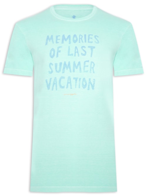 Camiseta Masculina Silkada Memories – Verde
