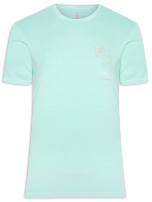 Camiseta Masculina Silkada Pelican – Verde