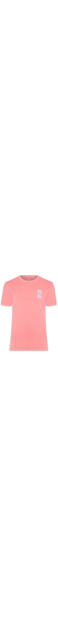 Camiseta Masculina Silkada Pura Vida - Rosa