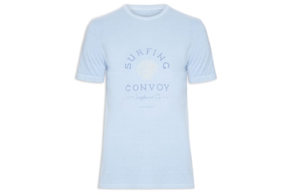 Camiseta Masculina Silkada Surf Convoy - Azul
