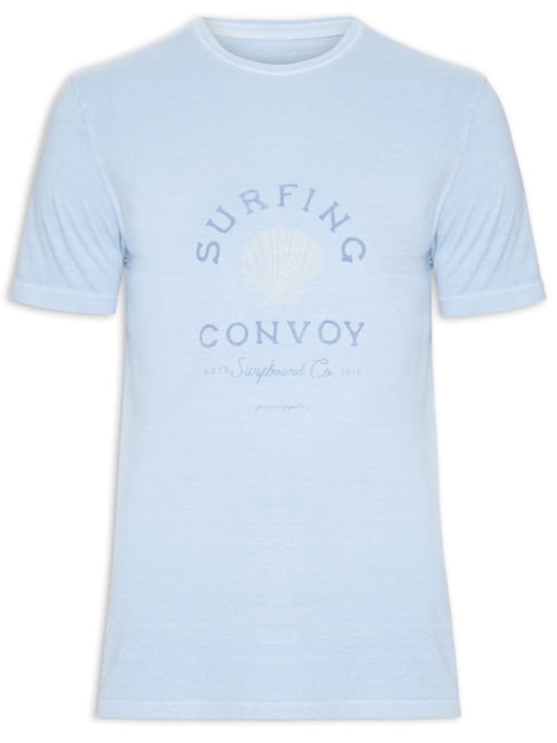 Camiseta Masculina Silkada Surf Convoy – Azul