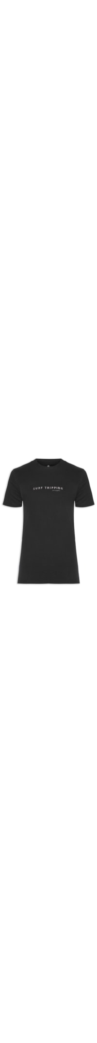Camiseta Masculina Silkada Surf Tripping - Preto