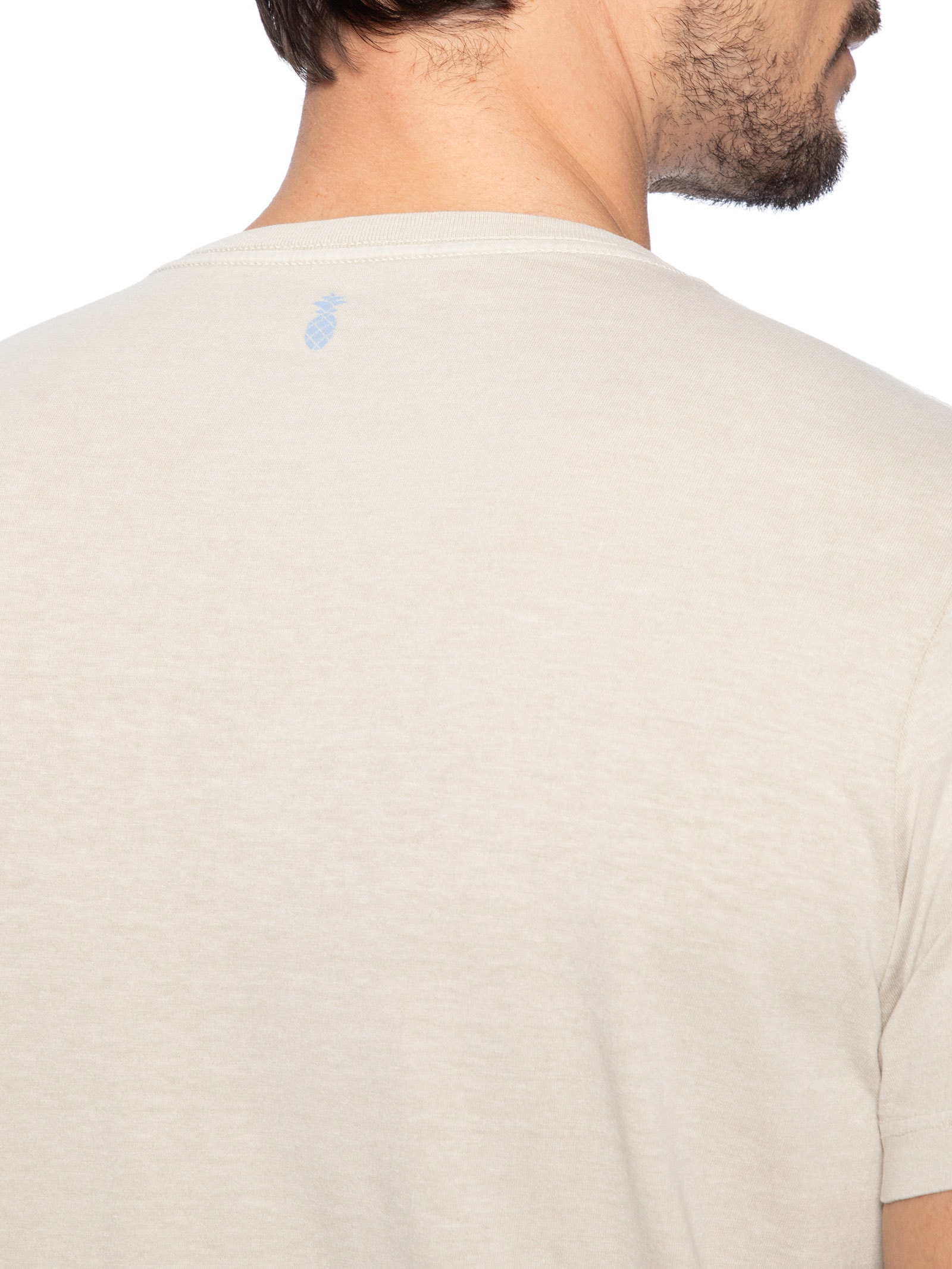 Camiseta Masculina Silkada Vespa Bege Pineapple