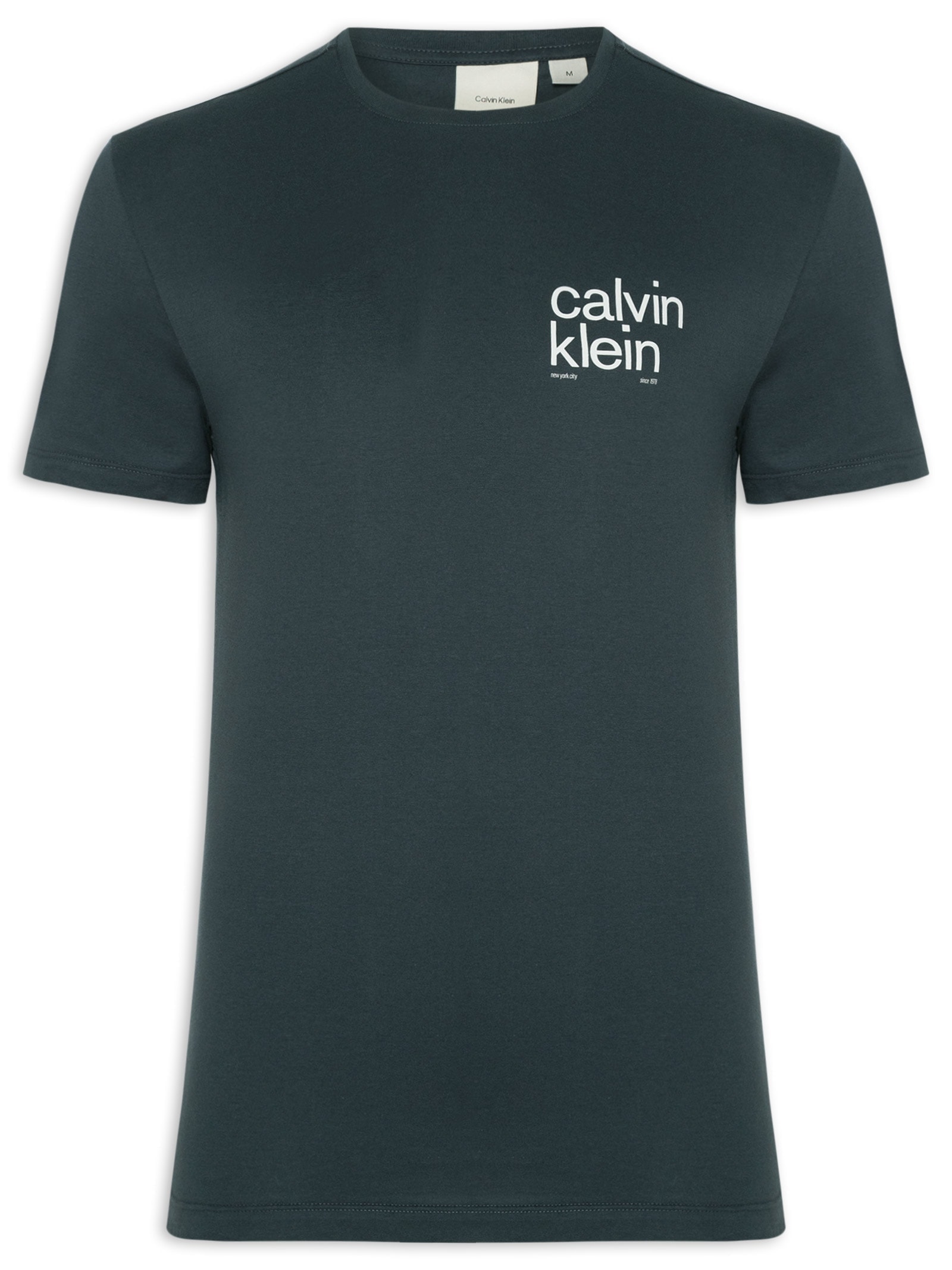 Camiseta Masculina Since 1978 Azul Calvin Klein - White Label