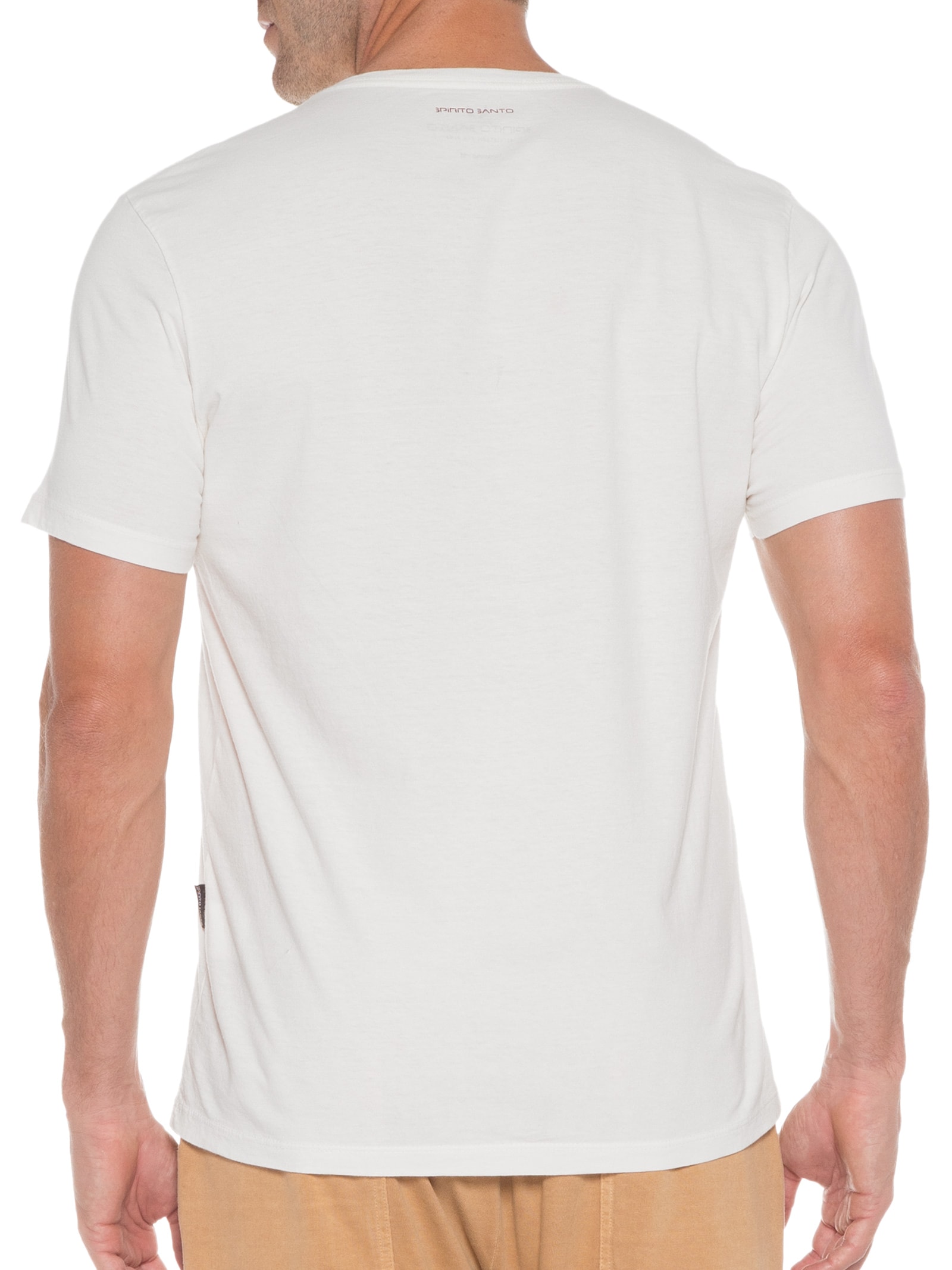 Camiseta Masculina Singer Picture Off White Spirito Santo
