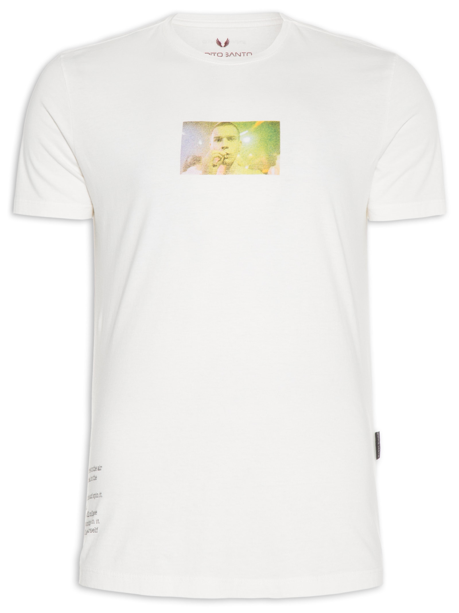 Camiseta Masculina Singer Picture Off White Spirito Santo