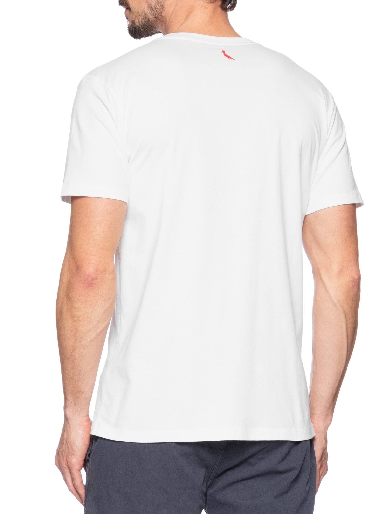 Camiseta Masculina Slim Born To Be Firmeza Sp Branco Reserva