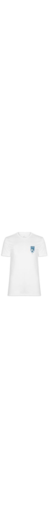 Camiseta Masculina Slim Estampada Copinho 6am - Branco