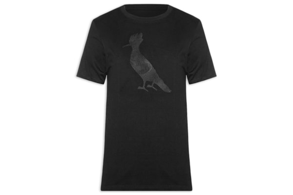 Camiseta Masculina Slim Estampada Pica Pau Waves - Preto