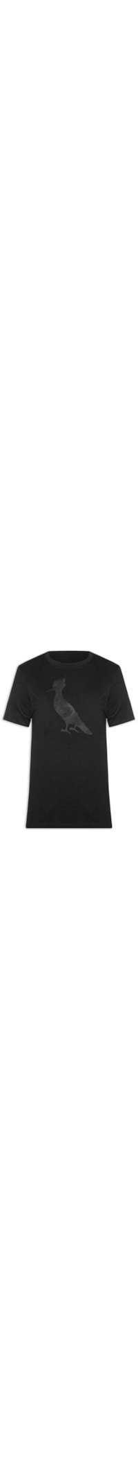Camiseta Masculina Slim Estampada Pica Pau Waves - Preto