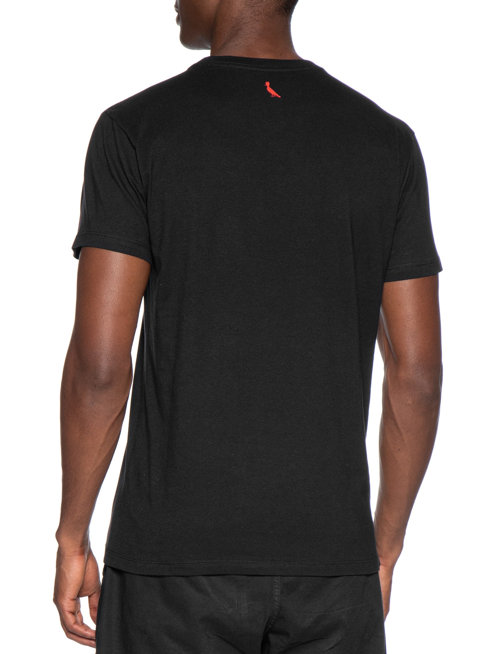 Camiseta Masculina Slim Estampada Pica Pau Waves Preto Reserva