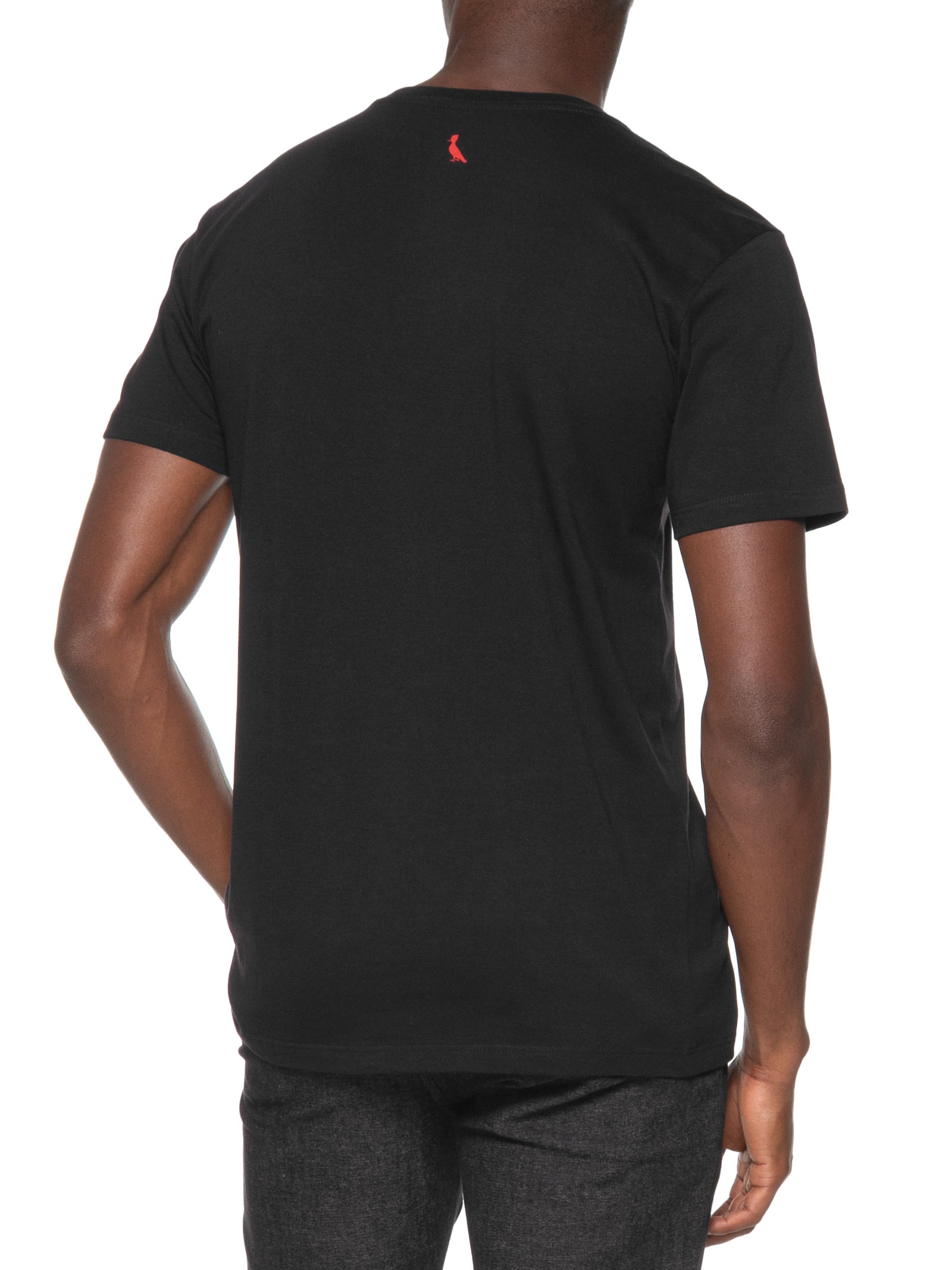 Camiseta Masculina Slim Estampada Wild West Preto Reserva