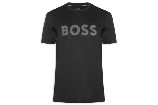 Camiseta Masculina Slim-Fit com Logo Tee Ac - Preto
