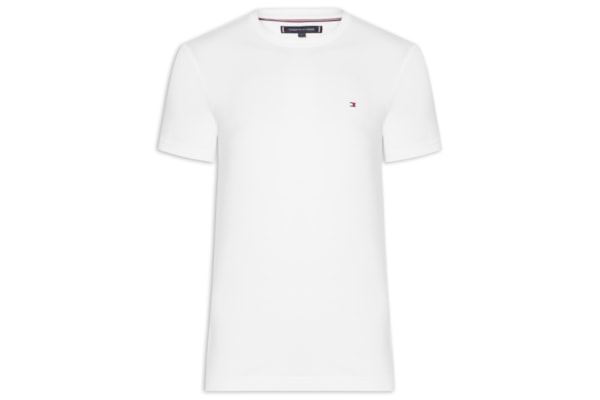 Camiseta Masculina Slim Fit Core Stretch - Branco