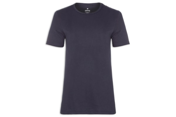 Camiseta Masculina Slim Fit Família Original - Azul