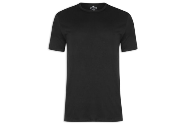 Camiseta Masculina Slim Fit Família Original - Preto