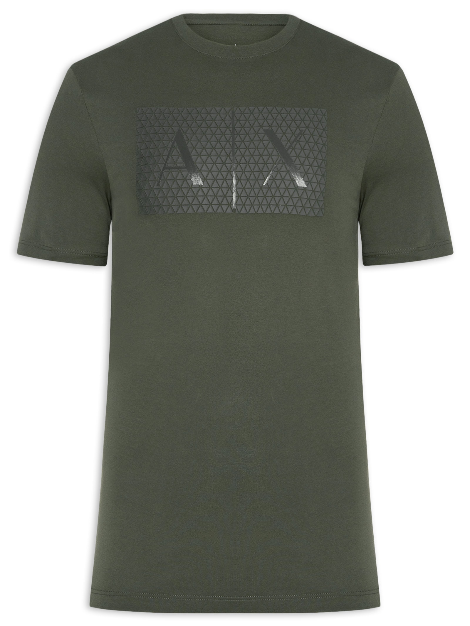 Armani Exchange - Camiseta Masculina Slim Fit Jersey Com Logo A|X