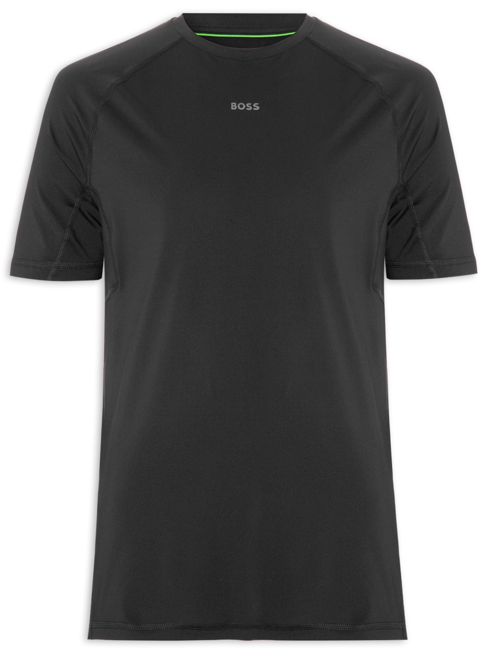 Camiseta Masculina Slim-Fit Reflect Details Tee AC – Preto Boss