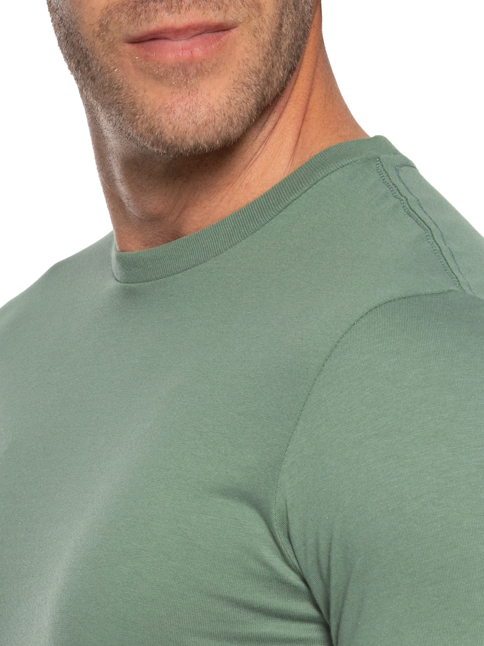 Camiseta Masculina Slim Fit Verde Levi's