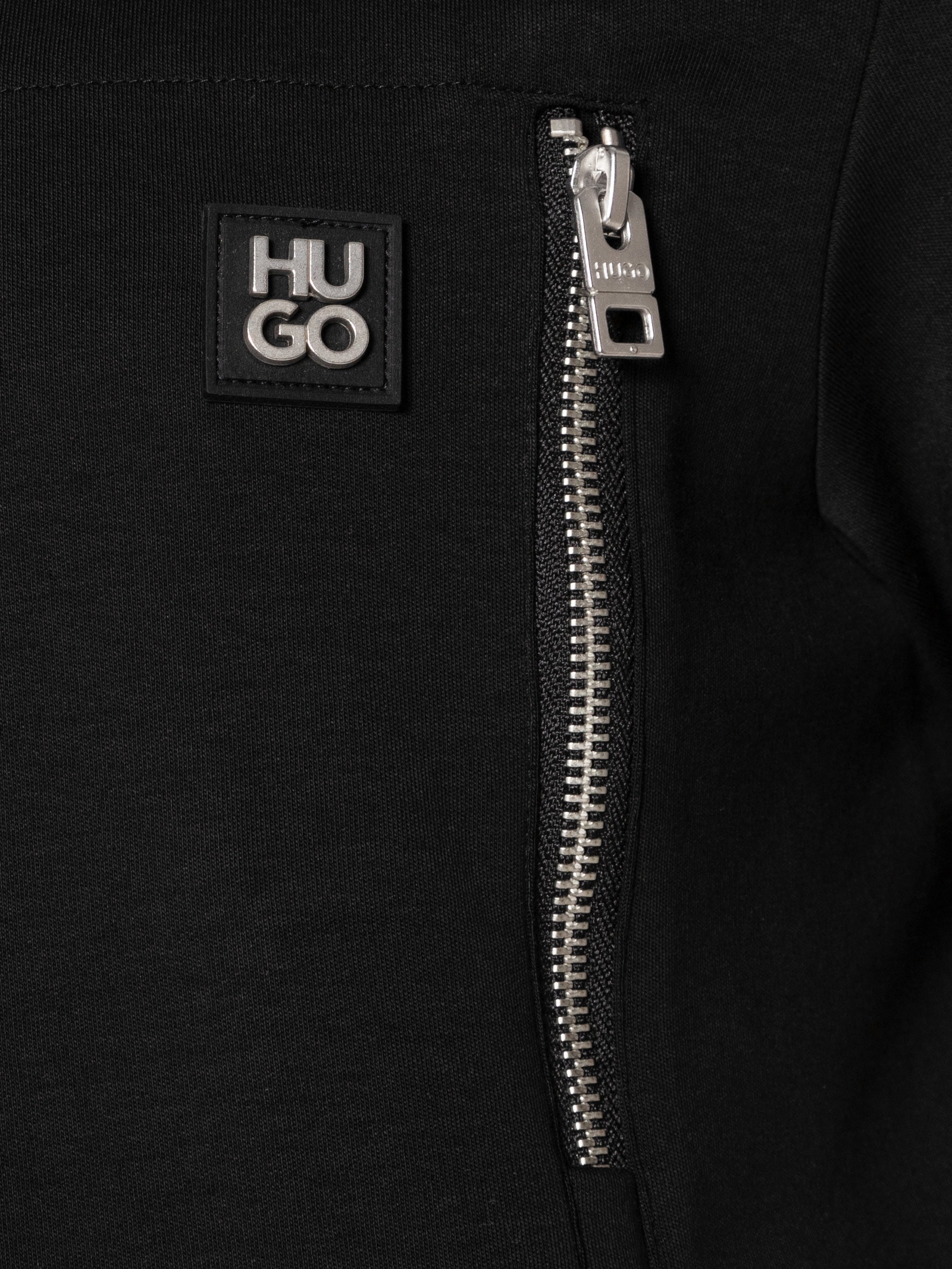 Camiseta Masculina Slim Jeans Dargentee Preto Hugo