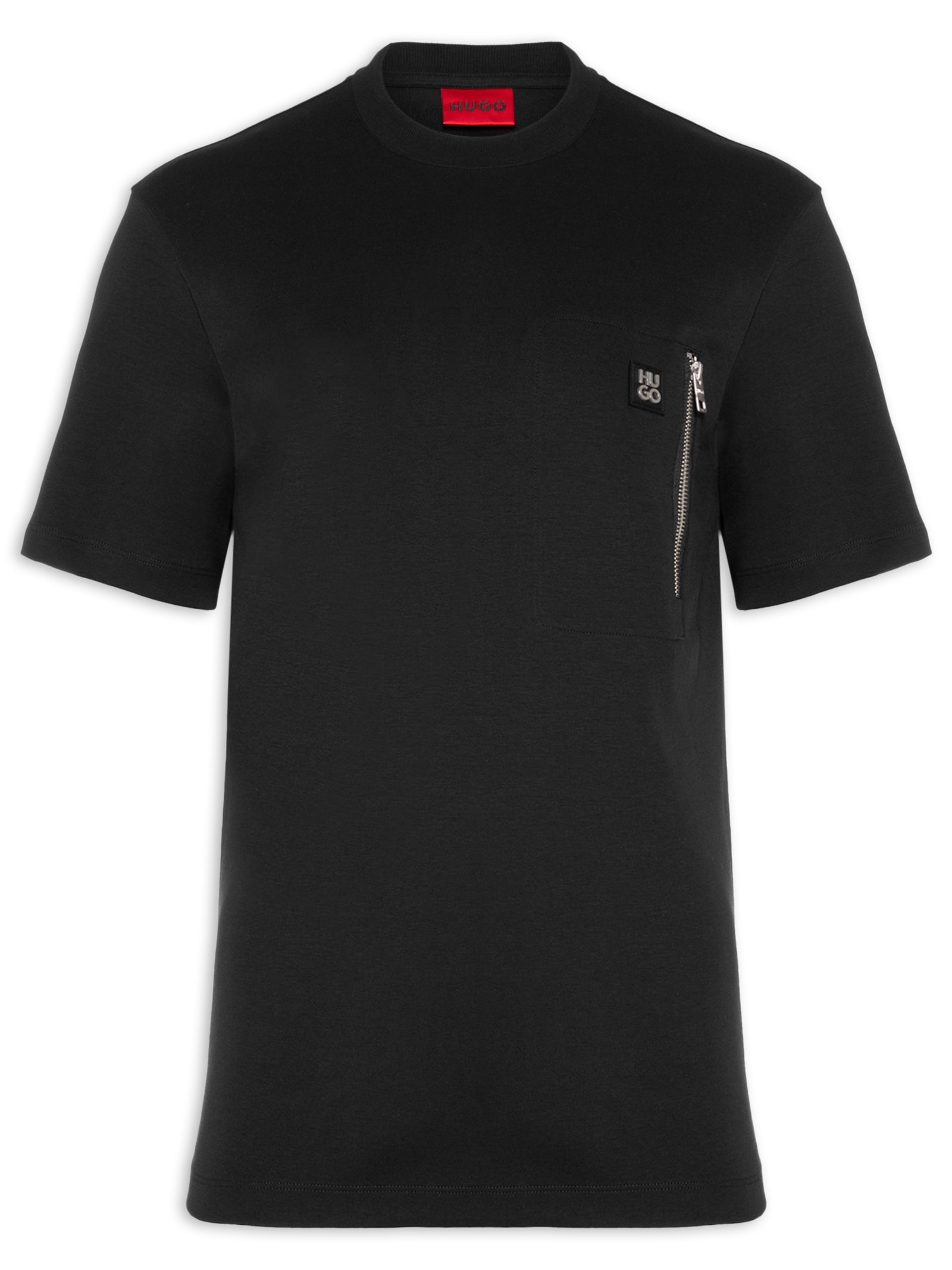 Camiseta Masculina Slim Jeans Dargentee Preto Hugo