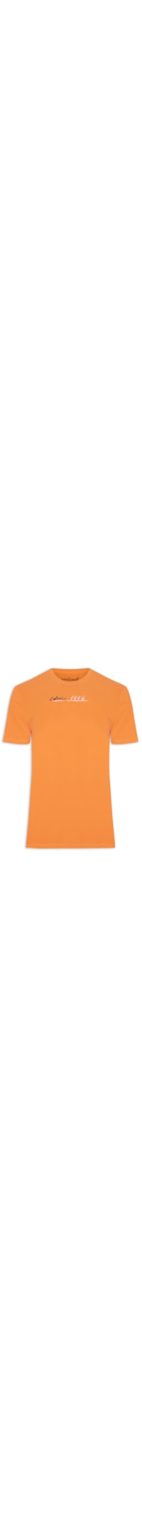 Camiseta Masculina Slim - Laranja
