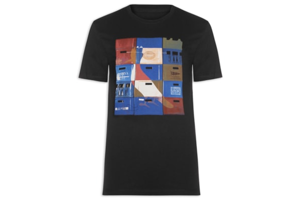 Camiseta Masculina Slim Pica Pau - Preto 