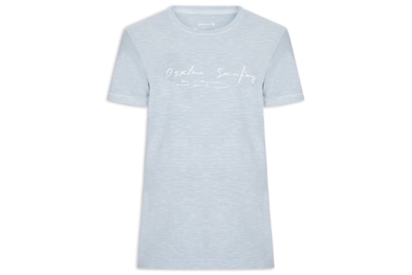 Camiseta Masculina Slim Rough Surfing Arpoador -Azul