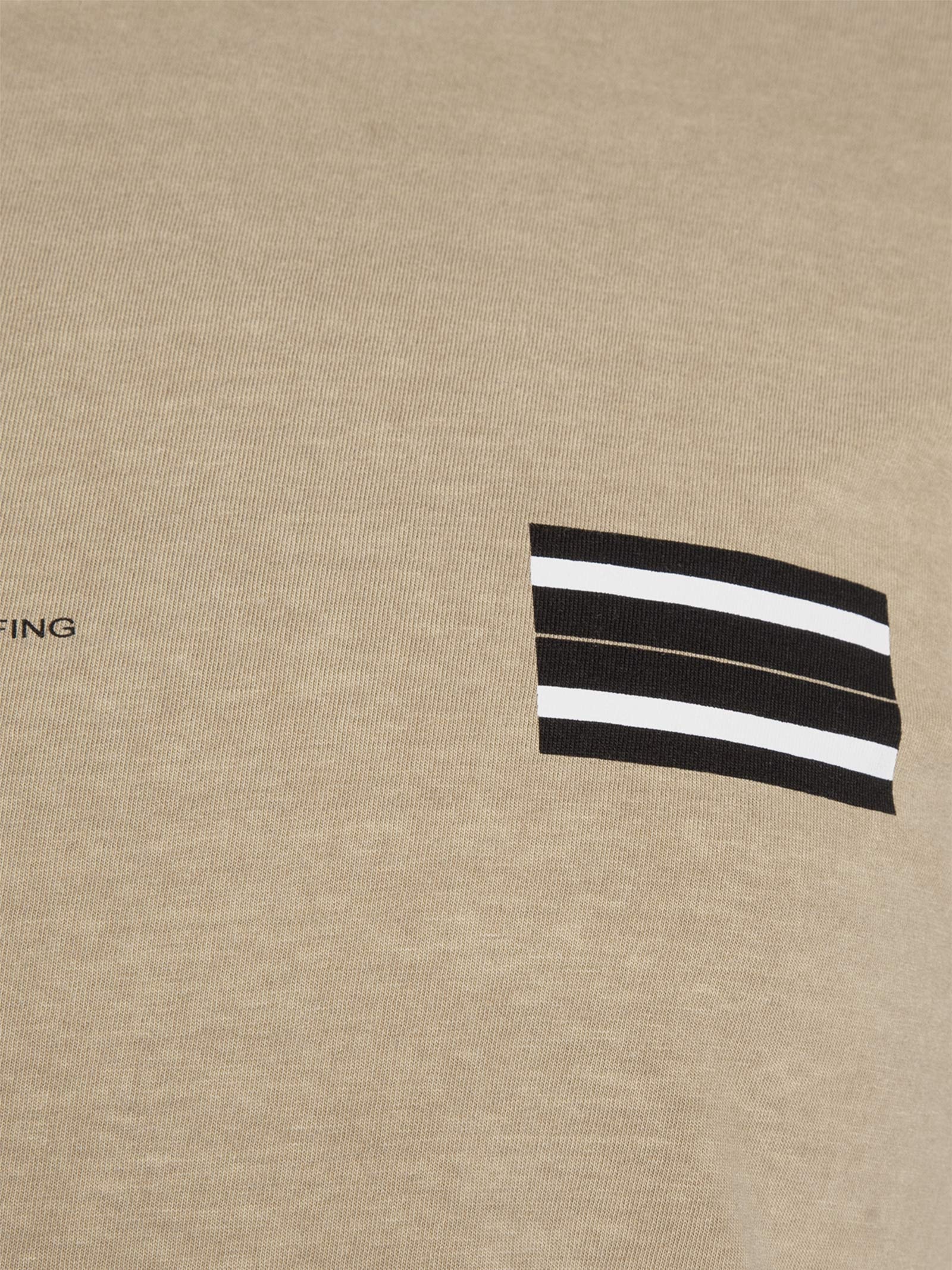 Camiseta Masculina Slim Stone Surfing Cursive – Bege Osklen