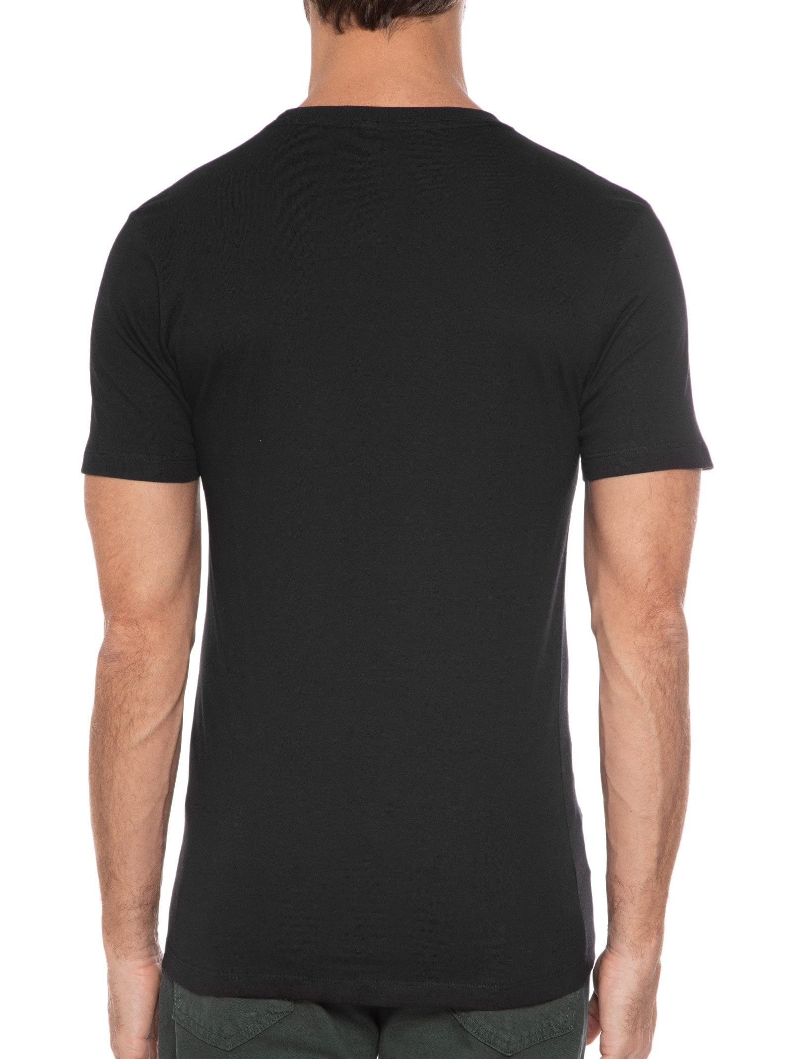 Camiseta Masculina Slim Tab Tee Preto Levi's