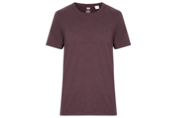 Camiseta Masculina Slim Tab - Vermelho