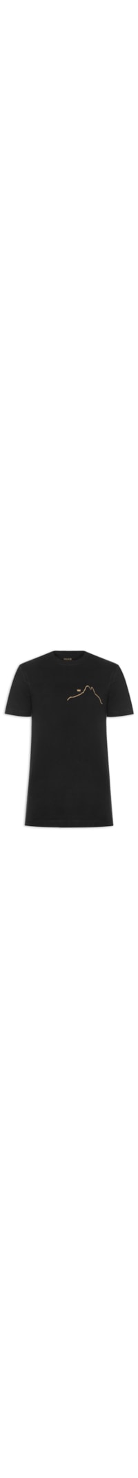 Camiseta Masculina Slim Vintage Regenerate Life - Preto