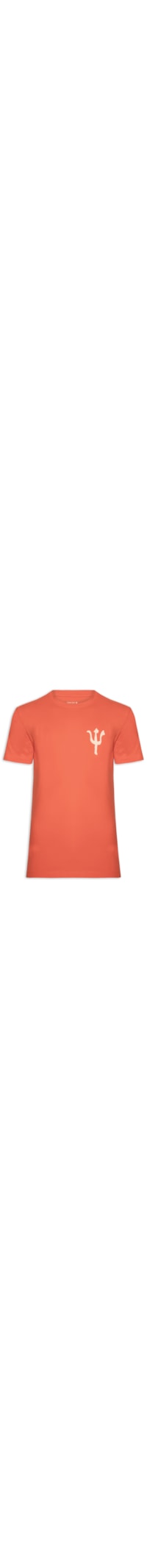 Camiseta Masculina Slim Vintage Trid Caiçara - Laranja
