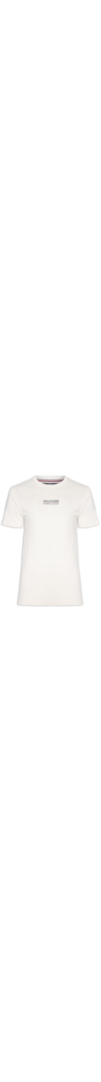 Camiseta Masculina Small Hilfiger - Off White