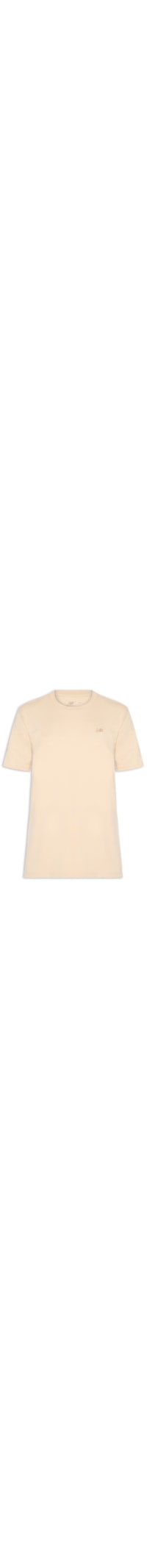 Camiseta Masculina Small Logo - Marrom