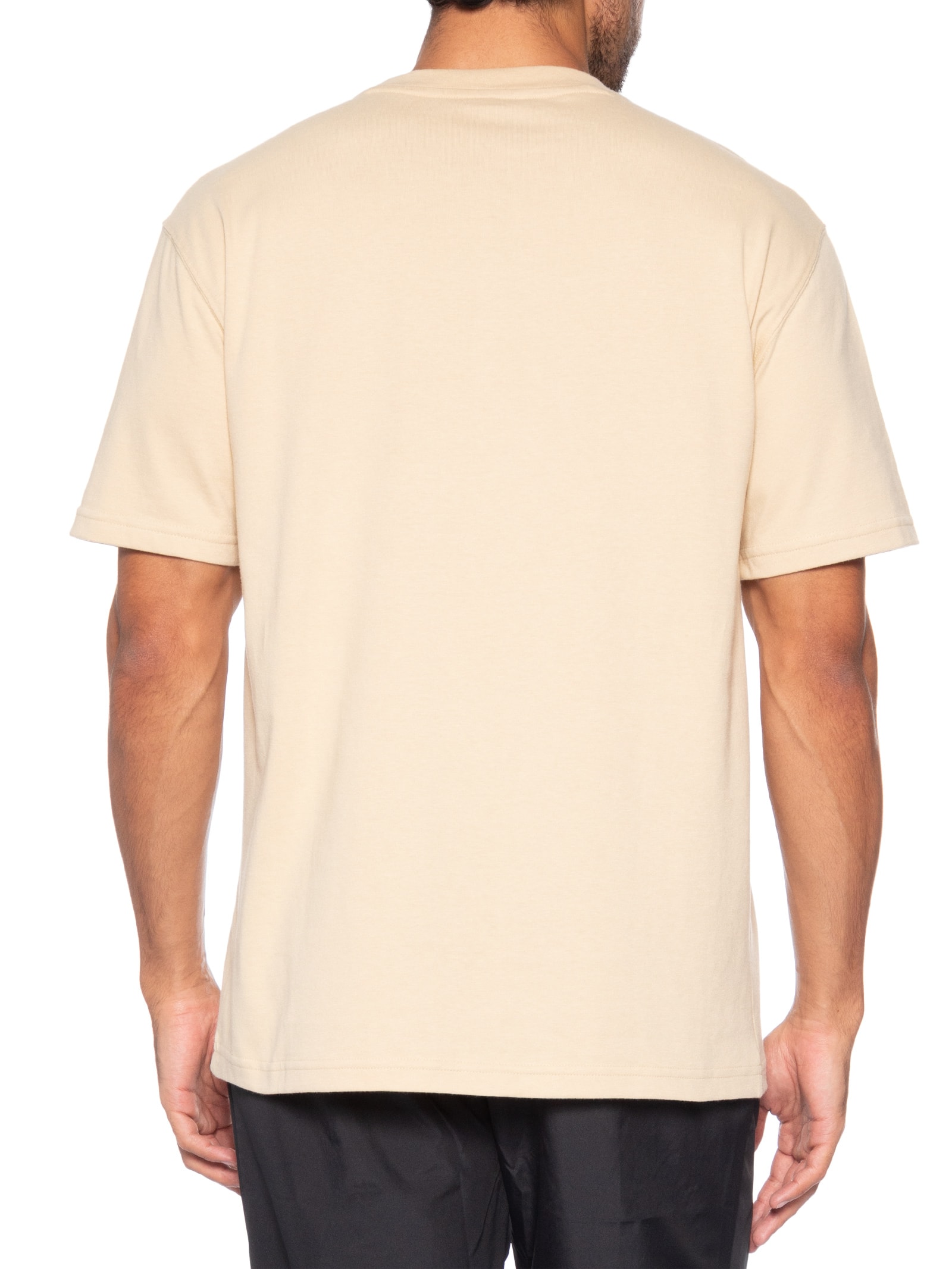 Camiseta Masculina Small Logo Marrom New Balance