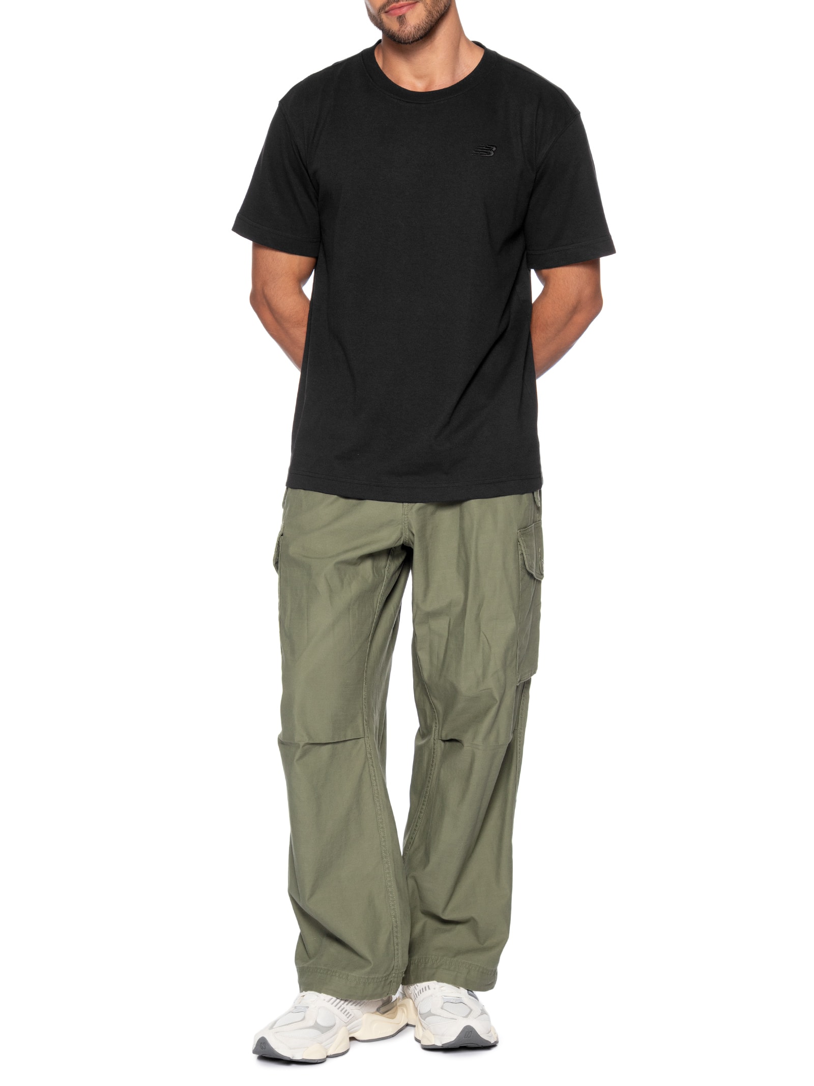 Camiseta Masculina Small Logo Preto New Balance