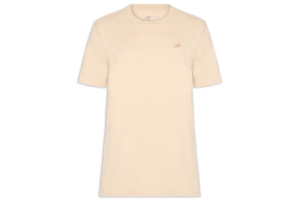 Camiseta Masculina Small Logo – Marrom