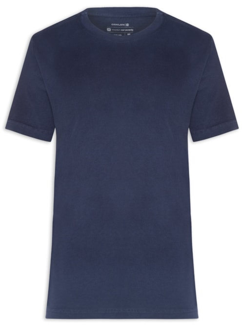 Camiseta Masculina Soft Dip Dye – Azul