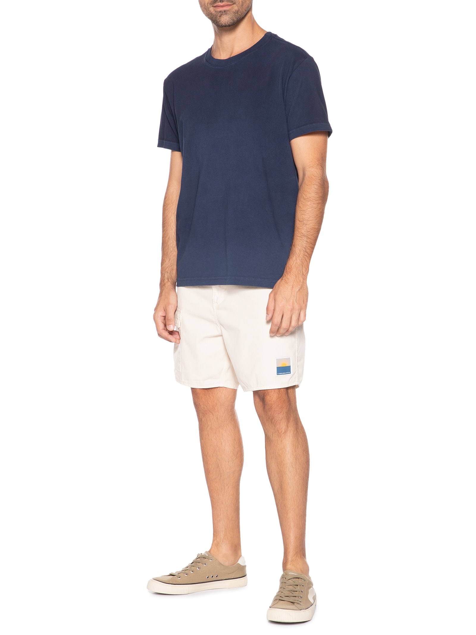 Camiseta Masculina Soft Dip Dye Azul Osklen