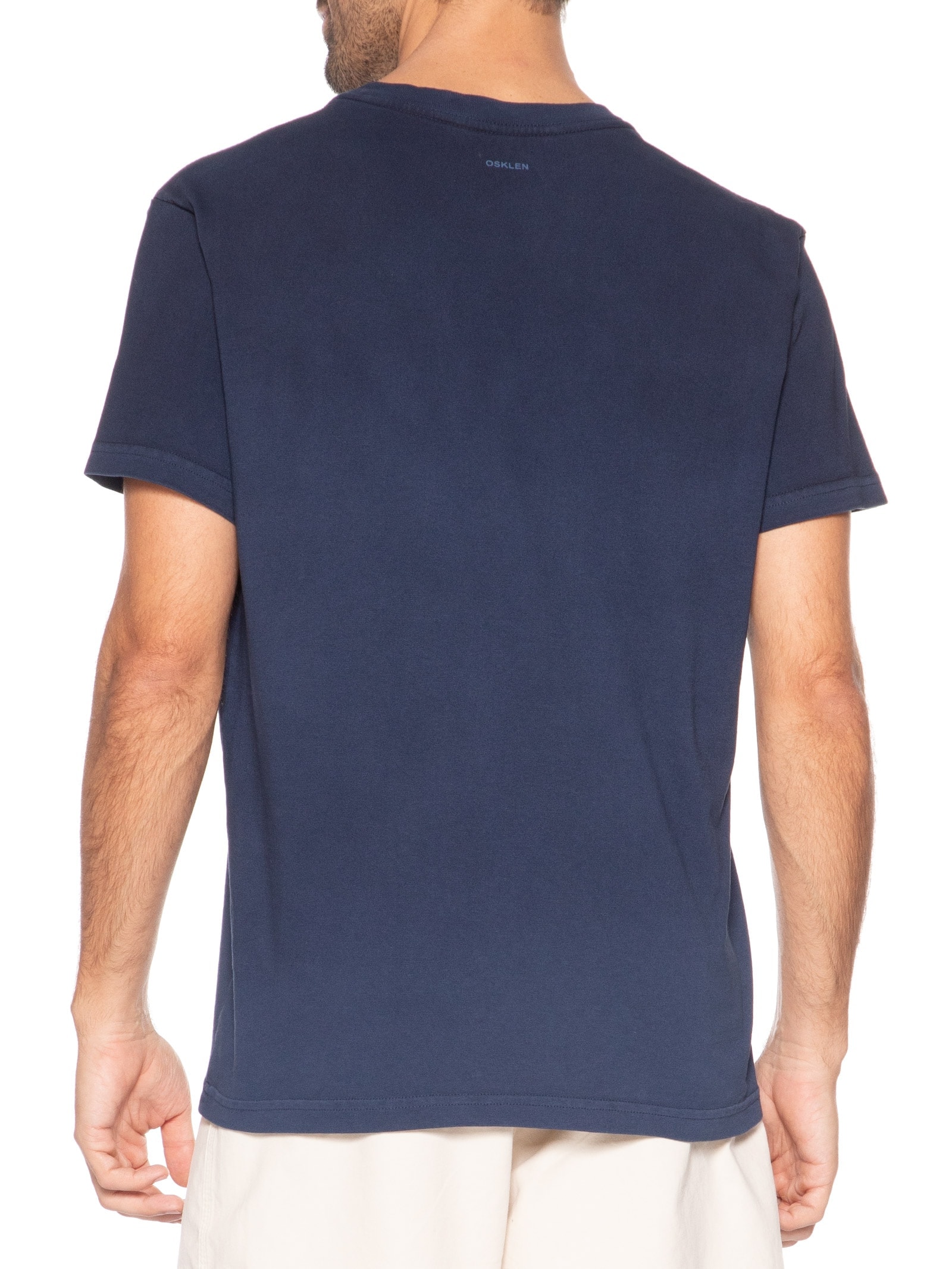 Camiseta Masculina Soft Dip Dye Azul Osklen
